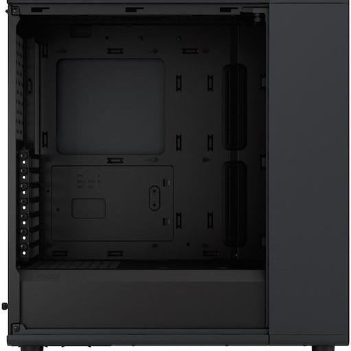 Fractal Design North Gaming Midi Tower Κουτί Υπολογιστή με Πλαϊνό Παράθυρο Charcoal Black TGD