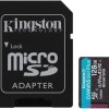 Kingston Canvas Go Plus microSDXC 128GB Class 10 U3 V30 A2 UHS-I με αντάπτορα