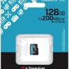 Kingston Canvas Go Plus microSDXC 128GB Class 10 U3 A2 UHS-I με αντάπτορα