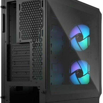 Fractal Design Focus 2 Gaming Midi Tower Κουτί Υπολογιστή με Πλαϊνό Παράθυρο RGB Black