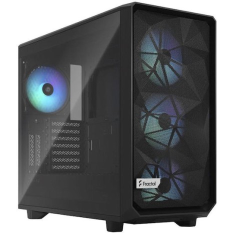 Fractal Design Meshify 2 Lite Midi Tower Κουτί Υπολογιστή με Πλαϊνό Παράθυρο RGB Black TG Light Tint
