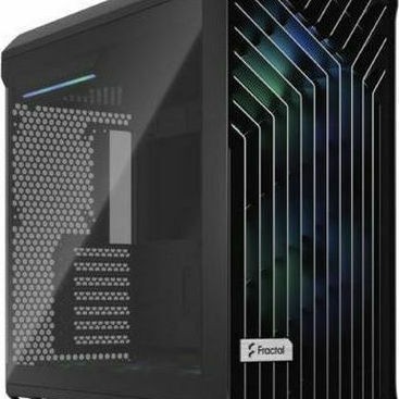 Fractal Design Torrent RGB TG Light Tint Gaming Midi Tower Κουτί Υπολογιστή με Πλαϊνό Παράθυρο Μαύρο