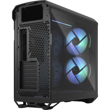 Fractal Design Torrent RGB TG Light Tint Gaming Midi Tower Κουτί Υπολογιστή με Πλαϊνό Παράθυρο Μαύρο