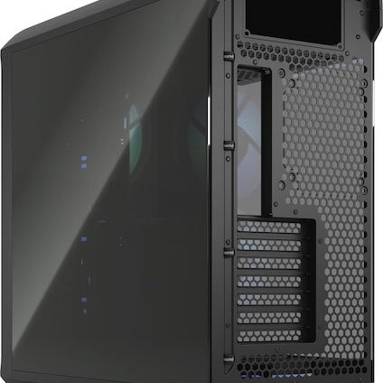 Fractal Design Torrent RGB TG Light Tint Gaming Midi Tower Κουτί Υπολογιστή με Πλαϊνό Παράθυρο Μαύρο