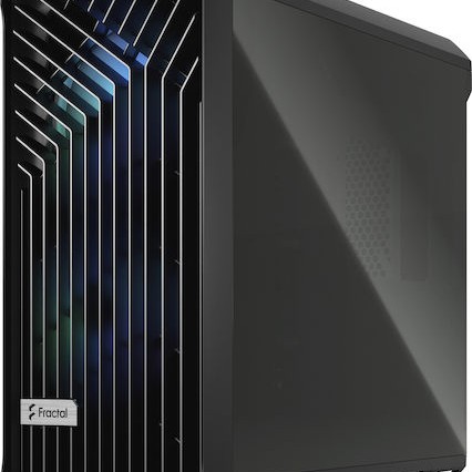 Fractal Design Torrent RGB TG Light Tint Gaming Midi Tower Κουτί Υπολογιστή με Πλαϊνό Παράθυρο Μαύρο