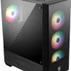 MSI MAG Forge 112R Gaming Midi Tower Κουτί Υπολογιστή με Πλαϊνό Παράθυρο και RGB Φωτισμό Μαύρο