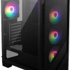 MSI MAG Forge 120A Airflow Gaming Midi Tower Κουτί Υπολογιστή με Πλαϊνό Παράθυρο και RGB Φωτισμό Μαύρο