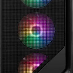 MSI MAG Forge 120A Airflow Gaming Midi Tower Κουτί Υπολογιστή με Πλαϊνό Παράθυρο και RGB Φωτισμό Μαύρο