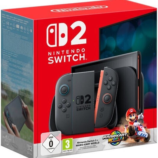 Nintendo Switch 2 256GB Mario Kart World (Official Bundle)
