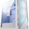 MSI Mag Forge 320R Airflow Gaming Midi Tower Κουτί Υπολογιστή με Πλαϊνό Παράθυρο Λευκό