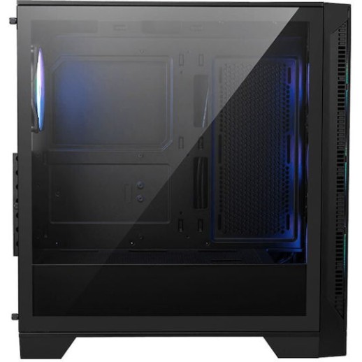 MSI Mag Forge 320R Airflow Gaming Midi Tower Κουτί Υπολογιστή με Πλαϊνό Παράθυρο Μαύρο