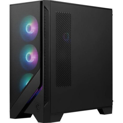 MSI Mag Forge 320R Airflow Gaming Midi Tower Κουτί Υπολογιστή με Πλαϊνό Παράθυρο Μαύρο