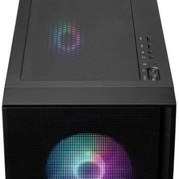 MSI Mag Forge 320R Airflow Gaming Midi Tower Κουτί Υπολογιστή με Πλαϊνό Παράθυρο Μαύρο