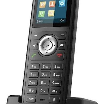 Yealink W79P Ασύρματο Τηλέφωνο IP 10 γραμμών Μαύρο