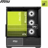 MSI MAG PANO 110R PZ Gaming Midi Tower Κουτί Υπολογιστή με Πλαϊνό Παράθυρο και ARGB Φωτισμό Μαύρο