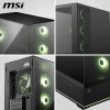 MSI MAG PANO 110R PZ Gaming Midi Tower Κουτί Υπολογιστή με Πλαϊνό Παράθυρο και ARGB Φωτισμό Μαύρο