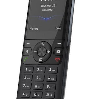 Yealink W78H Ασύρματο Τηλέφωνο IP Μαύρο