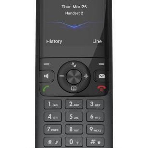 Yealink W78H Ασύρματο Τηλέφωνο IP Μαύρο