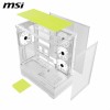 MSI MAG PANO 110R PZ Gaming Midi Tower Κουτί Υπολογιστή με Πλαϊνό Παράθυρο και ARGB Φωτισμό Λευκό