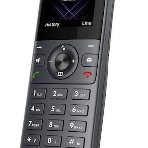 Yealink W73H Ασύρματο Τηλέφωνο IP Μαύρο