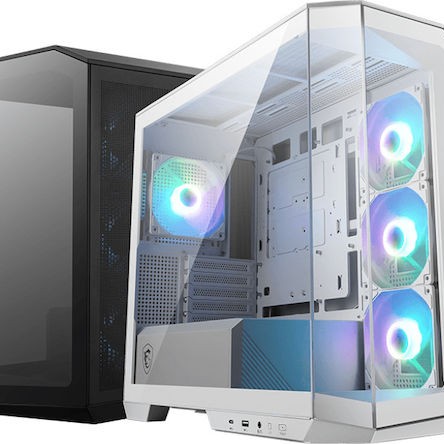 MSI MAG Pano M100R Gaming Micro Tower Κουτί Υπολογιστή με Πλαϊνό Παράθυρο Μαύρο