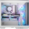 MSI MAG Pano M100R Gaming Micro Tower Κουτί Υπολογιστή με Πλαϊνό Παράθυρο Λευκό