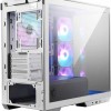 MSI MAG Pano M100R Gaming Micro Tower Κουτί Υπολογιστή με Πλαϊνό Παράθυρο Λευκό