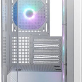 MSI MAG Pano M100R Gaming Micro Tower Κουτί Υπολογιστή με Πλαϊνό Παράθυρο Λευκό