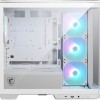 MSI MAG Pano M100R Gaming Micro Tower Κουτί Υπολογιστή με Πλαϊνό Παράθυρο Λευκό