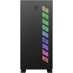 MSI MAG Vampiric 300R Gaming Midi Tower Κουτί Υπολογιστή με Πλαϊνό Παράθυρο και RGB Φωτισμό Μαύρο