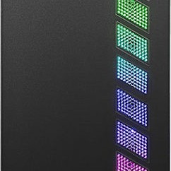 MSI MAG Vampiric 300R Gaming Midi Tower Κουτί Υπολογιστή με Πλαϊνό Παράθυρο και RGB Φωτισμό Μαύρο