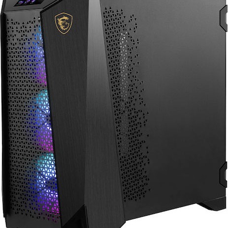 MSI Meg Prospect 700R Gaming Midi Tower Κουτί Υπολογιστή με RGB Φωτισμό Μαύρο