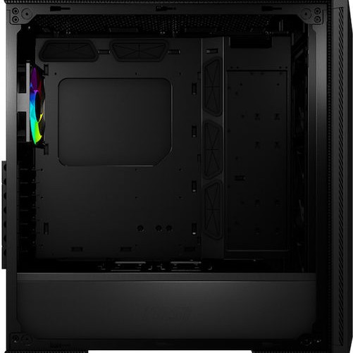 MSI Mpg Gungnir 100 Gaming Midi Tower Κουτί Υπολογιστή με Πλαϊνό Παράθυρο και RGB Φωτισμό Μαύρο