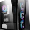 MSI MPG Gungnir 110R Gaming Midi Tower Κουτί Υπολογιστή με Πλαϊνό Παράθυρο και RGB Φωτισμό Μαύρο