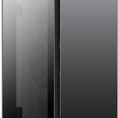 MSI MPG Gungnir 110R Gaming Midi Tower Κουτί Υπολογιστή με Πλαϊνό Παράθυρο και RGB Φωτισμό Μαύρο