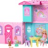 Mattel Barbie Cheslea Folding House Πλαστικό Κουκλόσπιτο