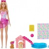 Barbie Pool Party Κουταβακια Κούκλα για 3+ Ετών (Διάφορα Σχέδια) 1τμχ