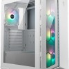 MSI MPG Gungnir 110R Gaming Midi Tower Κουτί Υπολογιστή με Πλαϊνό Παράθυρο και RGB Φωτισμό White