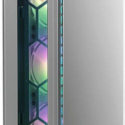 MSI MPG Gungnir 110R Gaming Midi Tower Κουτί Υπολογιστή με Πλαϊνό Παράθυρο και RGB Φωτισμό White