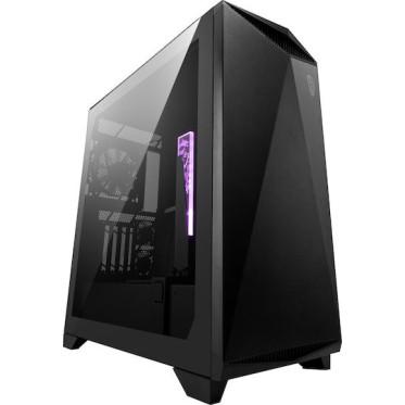 MSI MPG GUNGNIR 300P AIRFLOW Midi Tower Κουτί Υπολογιστή με Πλαϊνό Παράθυρο Μαύρο