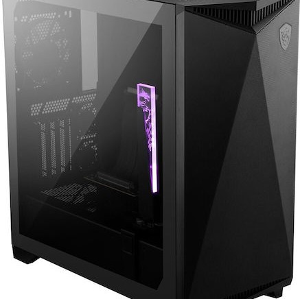 MSI MPG GUNGNIR 300P AIRFLOW Midi Tower Κουτί Υπολογιστή με Πλαϊνό Παράθυρο Μαύρο