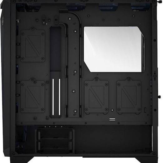 MSI MPG GUNGNIR 300R AIRFLOW Midi Tower Κουτί Υπολογιστή με Πλαϊνό Παράθυρο και RGB Φωτισμό Μαύρο