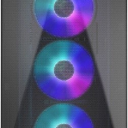 MSI MPG GUNGNIR 300R AIRFLOW Midi Tower Κουτί Υπολογιστή με Πλαϊνό Παράθυρο και RGB Φωτισμό Μαύρο