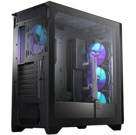 MSI MPG GUNGNIR 300R AIRFLOW Midi Tower Κουτί Υπολογιστή με Πλαϊνό Παράθυρο και RGB Φωτισμό Μαύρο