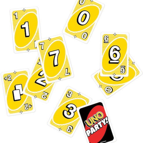 Επιτραπέζιο Παιχνίδι Uno Party για 6+ Παίκτες 7+ Ετών Mattel