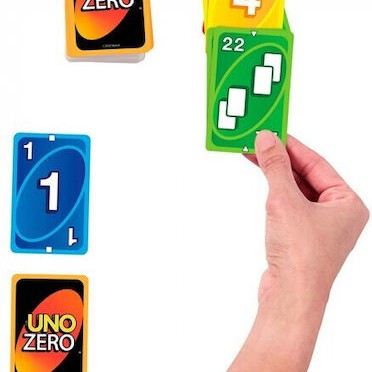 Επιτραπέζιο Παιχνίδι Uno Zero για 2-8 Παίκτες 7+ Ετών (EN) Mattel