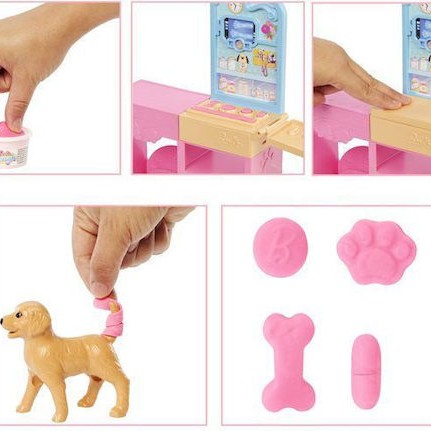 Barbie Ιατρείο Για Ζωάκια Κούκλα για 4+ Ετών