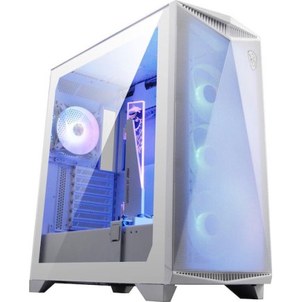 MSI MPG GUNGNIR 300R AIRFLOW Gaming Midi Tower Κουτί Υπολογιστή με Πλαϊνό Παράθυρο και RGB Φωτισμό Λευκό