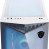 MSI MPG GUNGNIR 300R AIRFLOW Gaming Midi Tower Κουτί Υπολογιστή με Πλαϊνό Παράθυρο και RGB Φωτισμό Λευκό