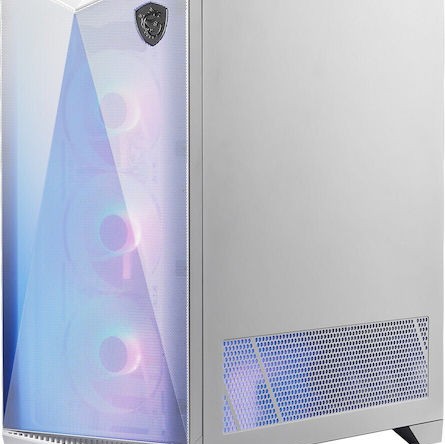 MSI MPG GUNGNIR 300R AIRFLOW Gaming Midi Tower Κουτί Υπολογιστή με Πλαϊνό Παράθυρο και RGB Φωτισμό Λευκό